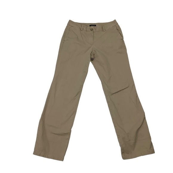 Lands’ End Khaki Fit 2 Pants Sz 6 - Picture 1 of 10